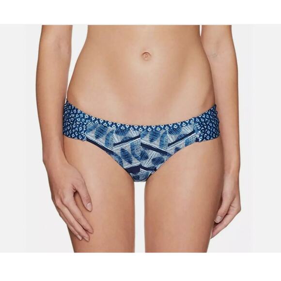 Lucky Brand Nomad Ikat Reversible Side Sash Hipster Bikini Bottom NWT Size Small - Picture 1 of 9